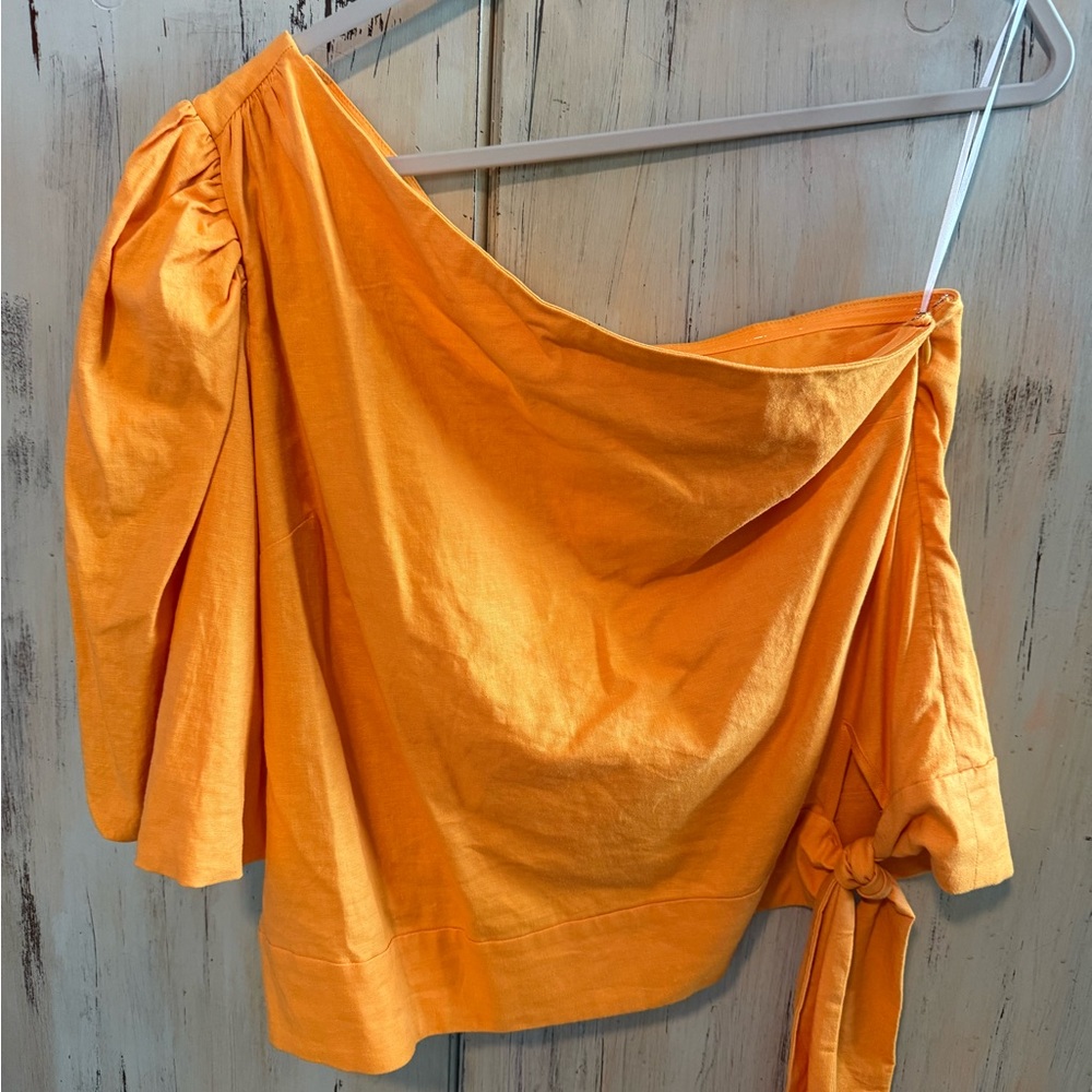 INC International Concepts Vibrant Orange Top